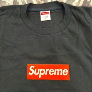 Supreme San Fransisco Box Logo Tee - Black - Medium